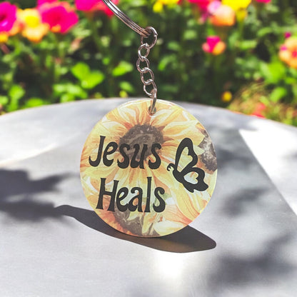 Keychain: Jesus Heals