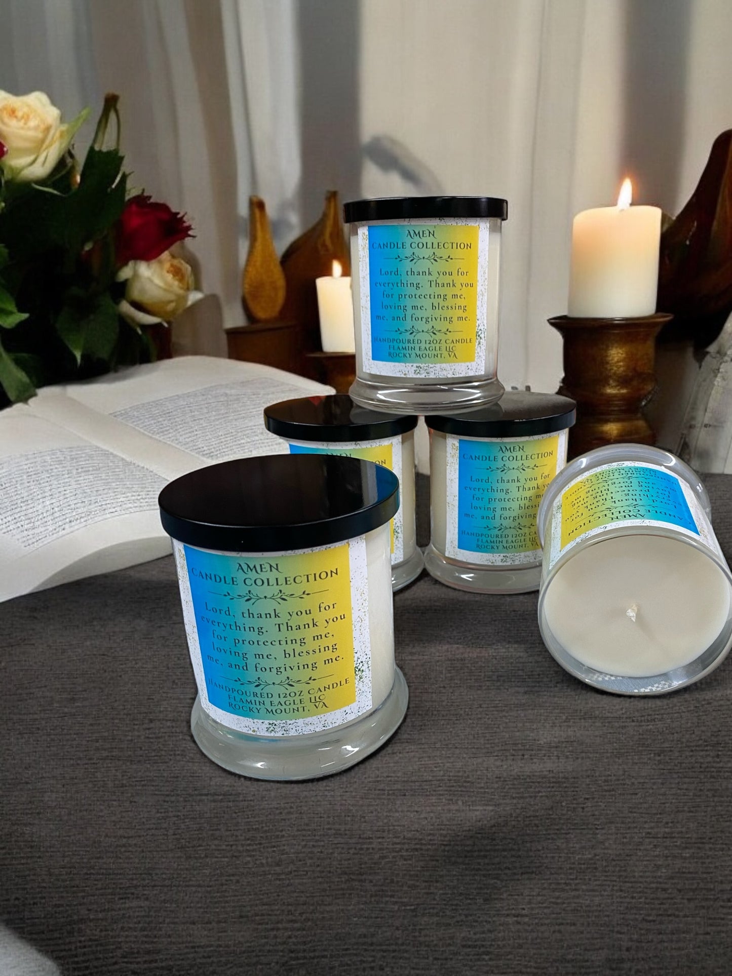 Lord, Thank you Candle (12oz)