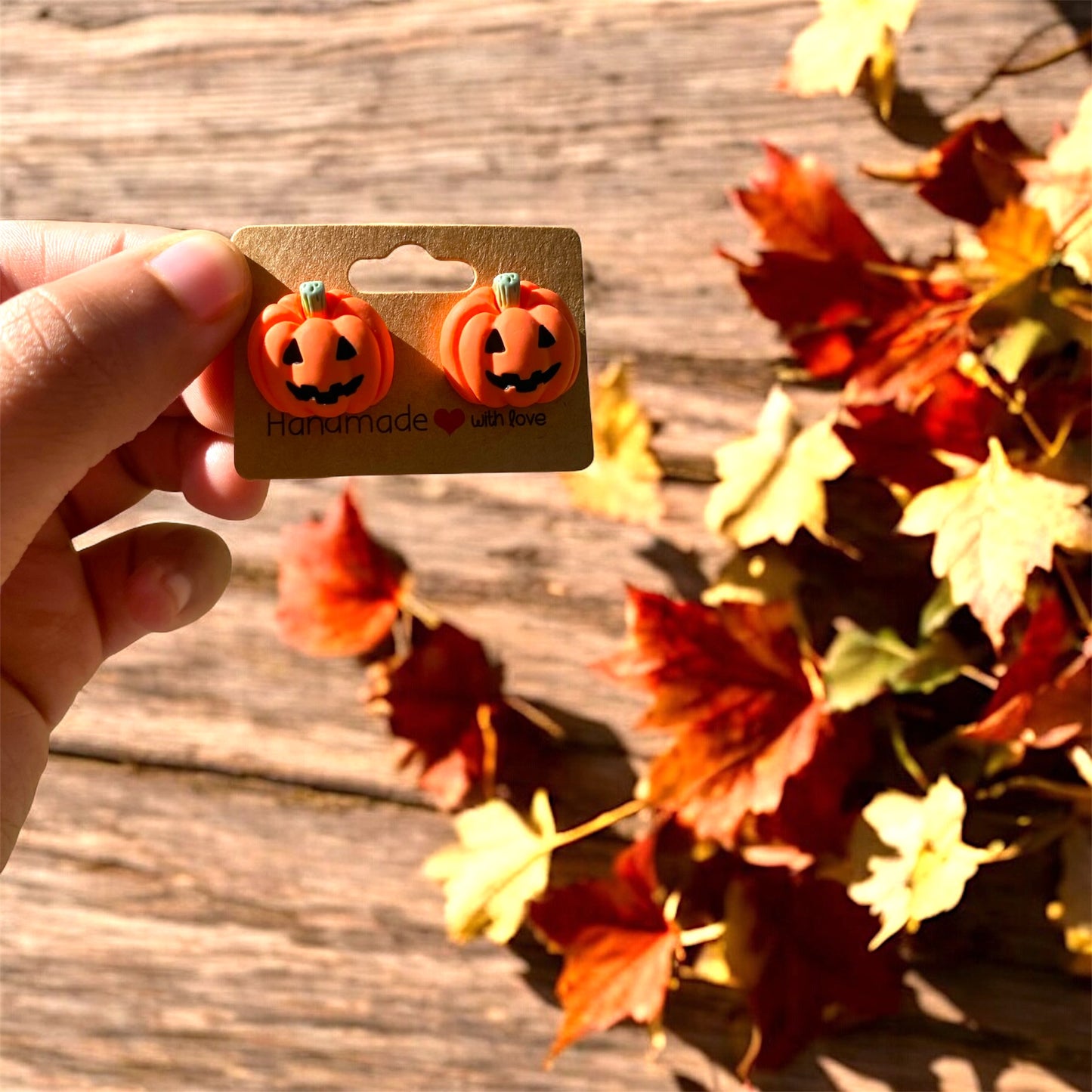 Jack -O- Lantern Earrings