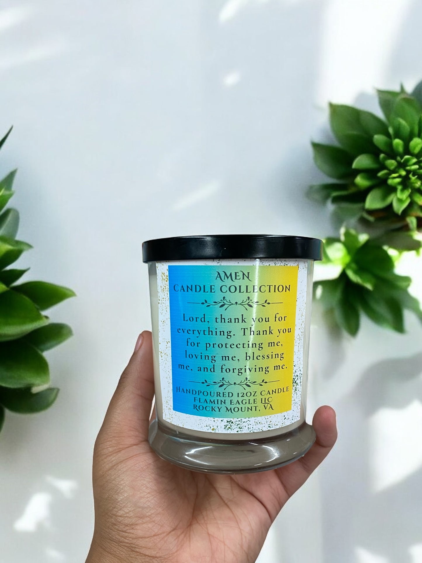 Lord, Thank you Candle (12oz)