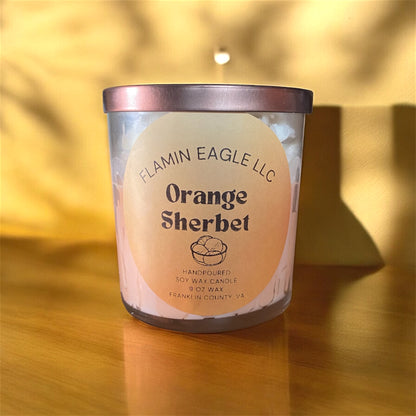 Orange Sherbet Candle